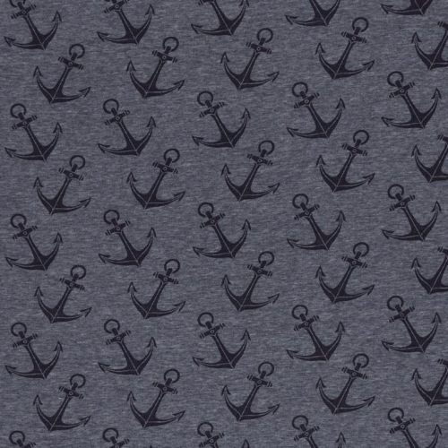 Alpenfleece | EIGER | Anker dunkelblau meliert